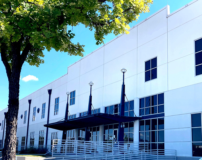 Zewnętrzna część budynku kliniki Austin